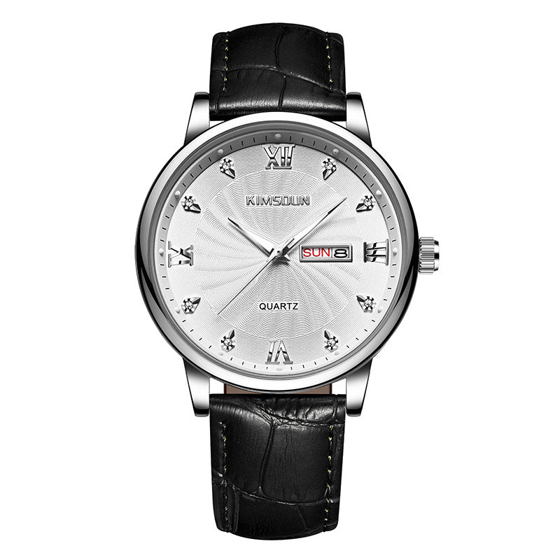 Calendar Waterproof Quartz Watch For Men - ARCHSHOPE