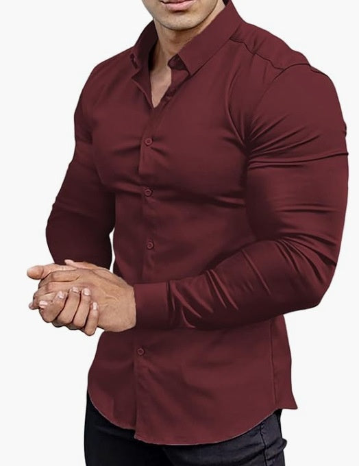 Men's Business Non-ironing Professional Anti-wrinkle Casual Shirt - ARCHSHOPE