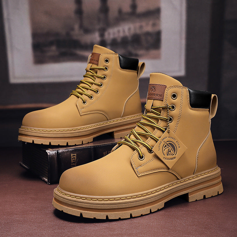 Martin Boots Herren Britischer Stil Retro