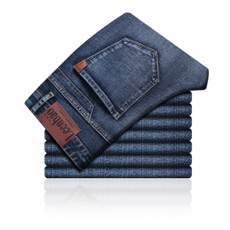 Gerade Slim-Fit-Stretchjeans
