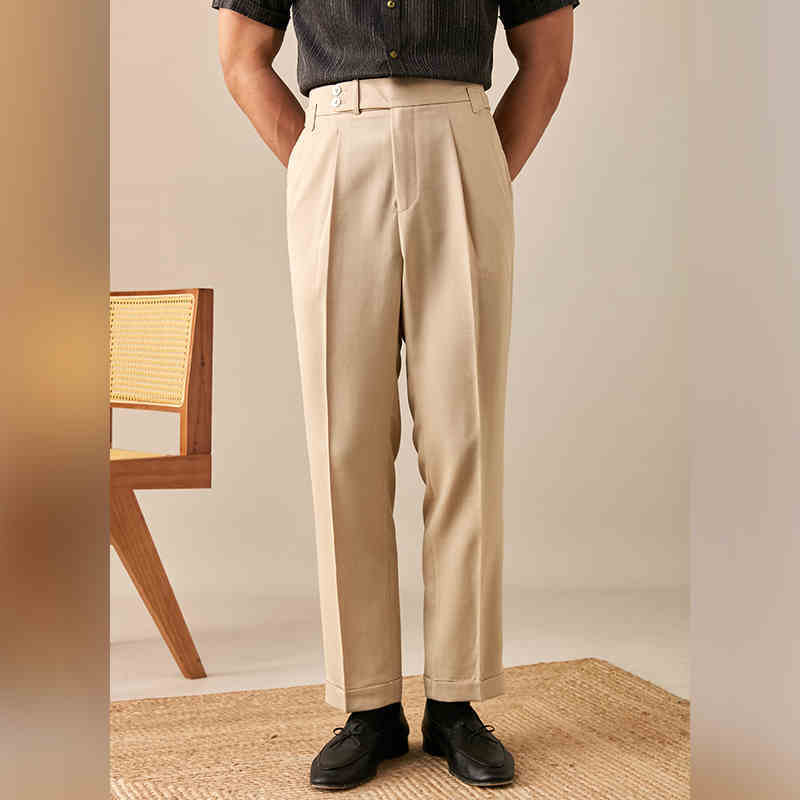 Neue Herren Gürtel Skinny Casual Anzughose
