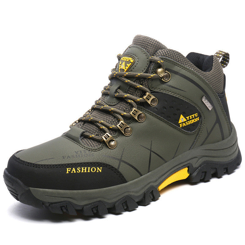 Herren-High-Top-Wanderschuhe, Cross-Country-Laufschuhe, Outdoor-Wanderschuhe in Übergröße