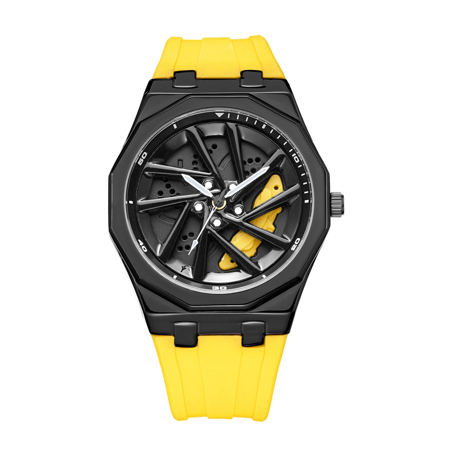Rotating Watch Mens Wheel Hub Rotating Quartz Watch - ARCHSHOPE