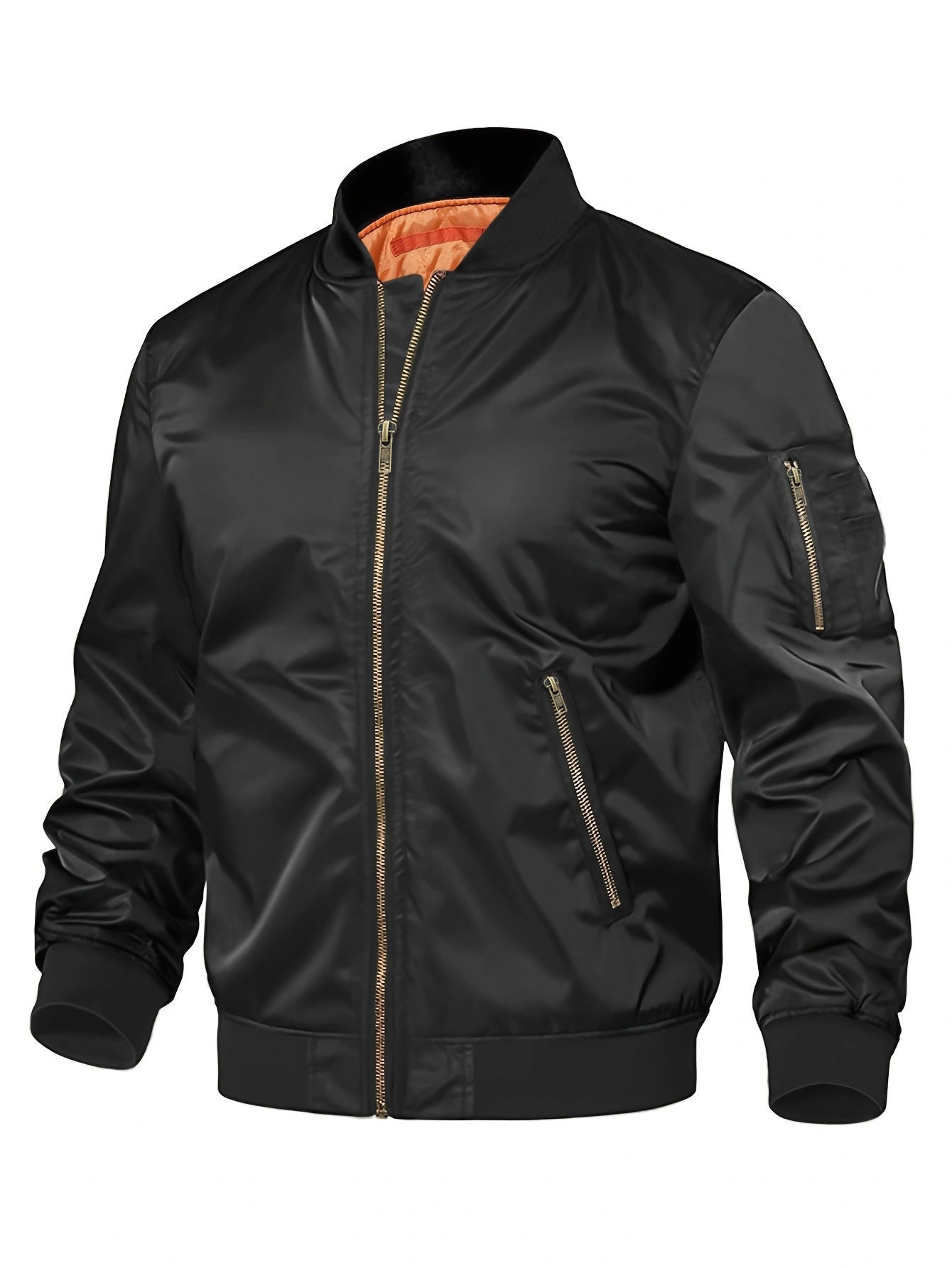 Herrenjacke Neue Frühling Herbst Männliche Baseballjacken Pilot Männer Outwear Mantel Reißverschluss Herrenuniform