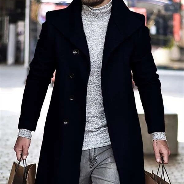 Manteau en laine pour l'automne et l'hiver