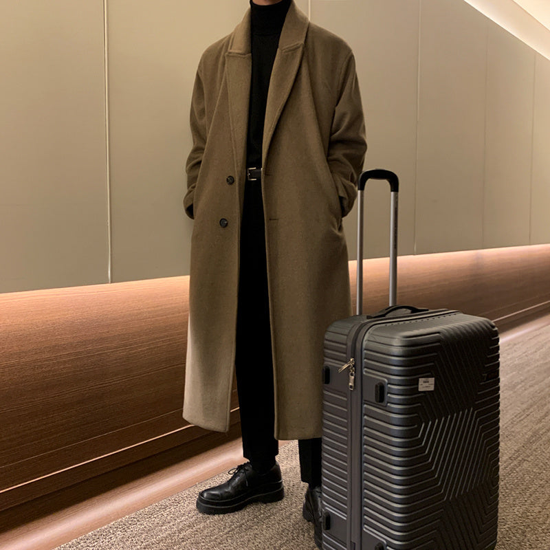 Trench-coat mi-long de haute qualité