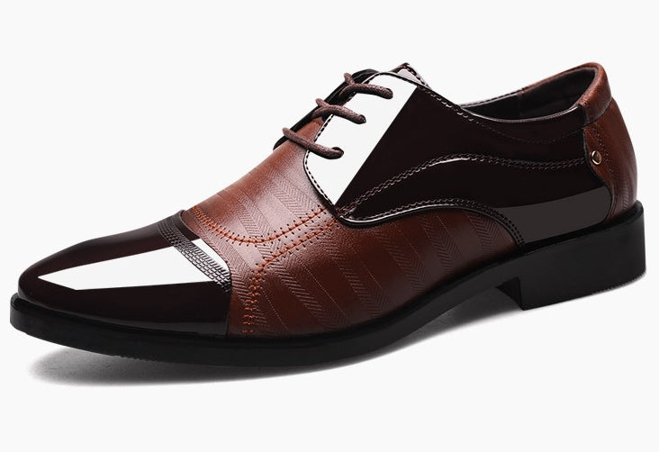 Sommer neue schuhe herren business kleid große größe schuhe mode hundert turm hochzeit schuhe