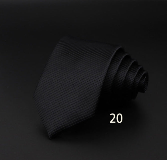 Men's Striped British Gentleman Polyester Fiber Tie - ARCHSHOPE