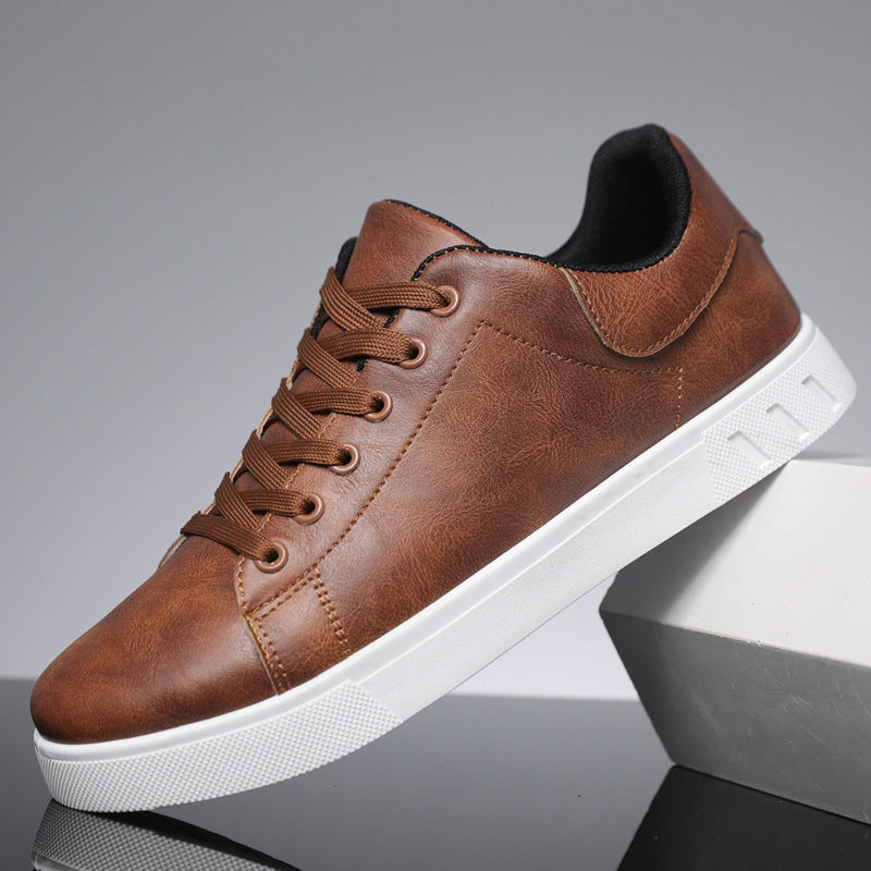 Lace-up Flat Shoes Men's Fashion Casual Shoes - ARCHSHOPE