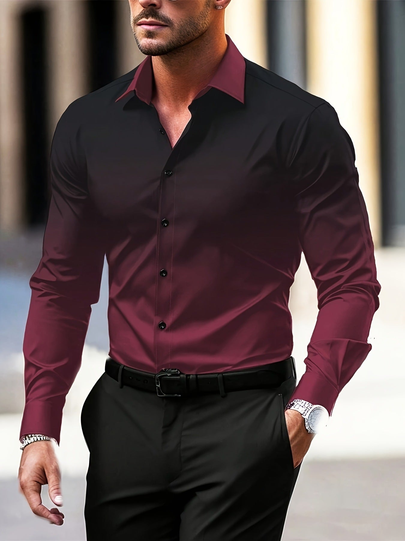 Chemise homme tendance et décontractée