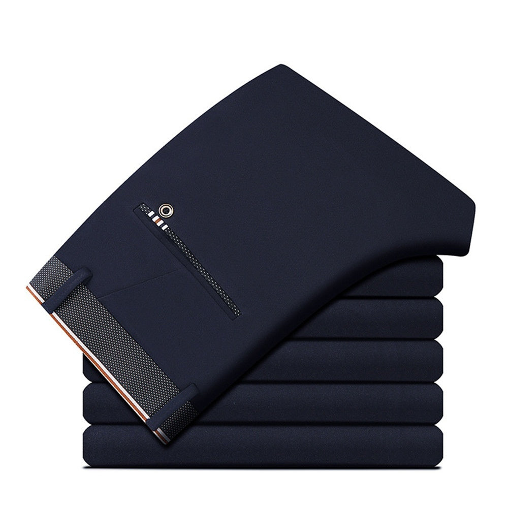 Slim Fit Stretch-Bleistifthose Anzughose im koreanischen Stil