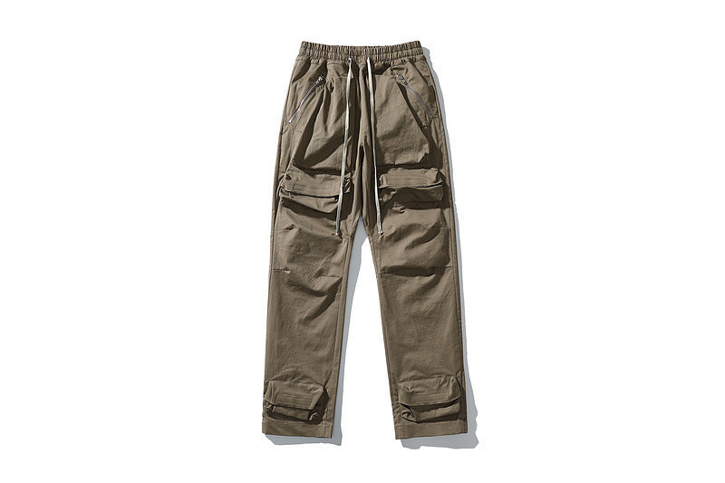 Herren Cargohose mit Kordelzug und Knöcheltaschen