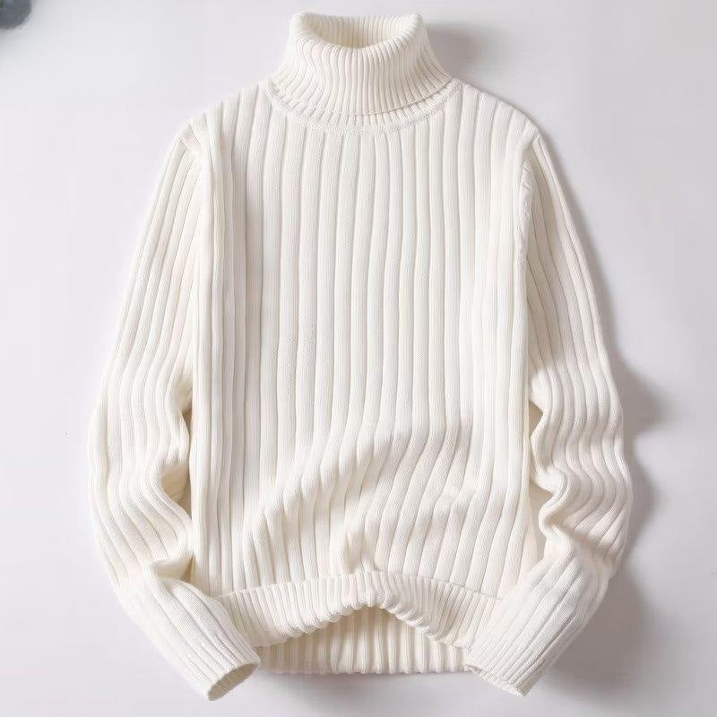 Rollkragenpullover Warm Herbst und Winter Vielseitige Bottoming Shirt Männer