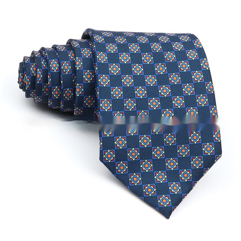 Business Polyester Men's Printed Workplace Tie - ARCHSHOPE