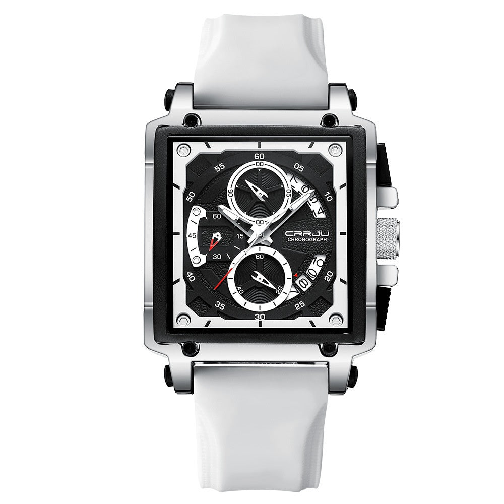 Simple Business Tape Mens Calendar Watch - ARCHSHOPE