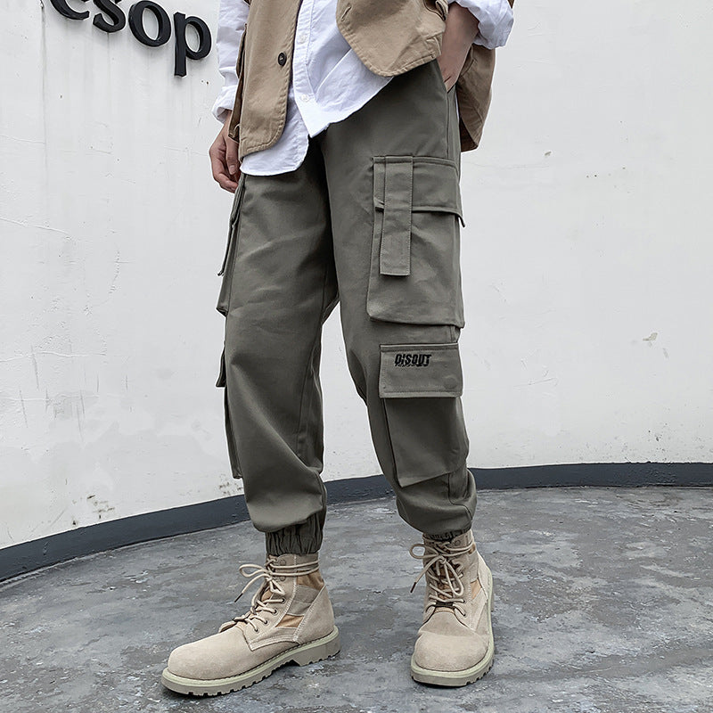 Pantalon de travail pour homme, pantalon de sport ample et tendance