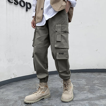 Pantalon de travail pour homme, pantalon de sport ample et tendance