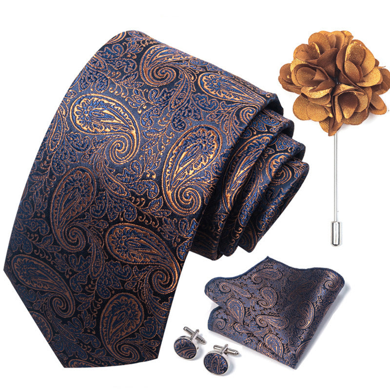 Men's Tie Suit Pocket Square Combo 8 - ARCHSHOPE