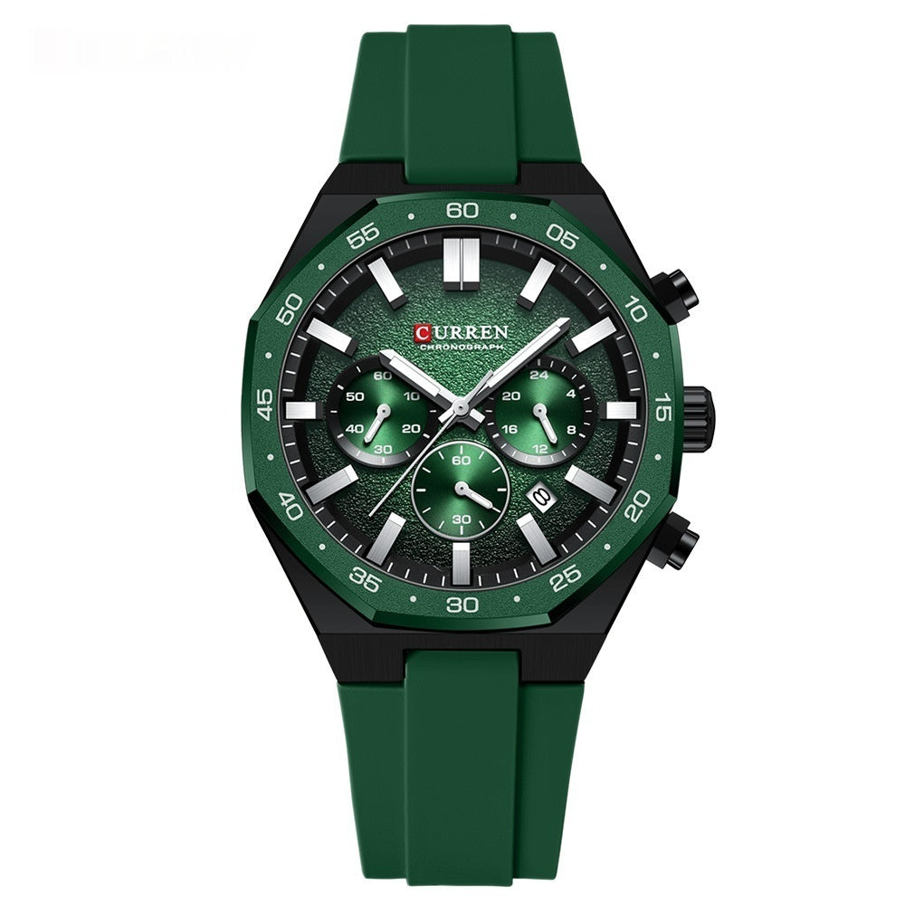 Calendar Waterproof Six-hand Mens Watch - ARCHSHOPE