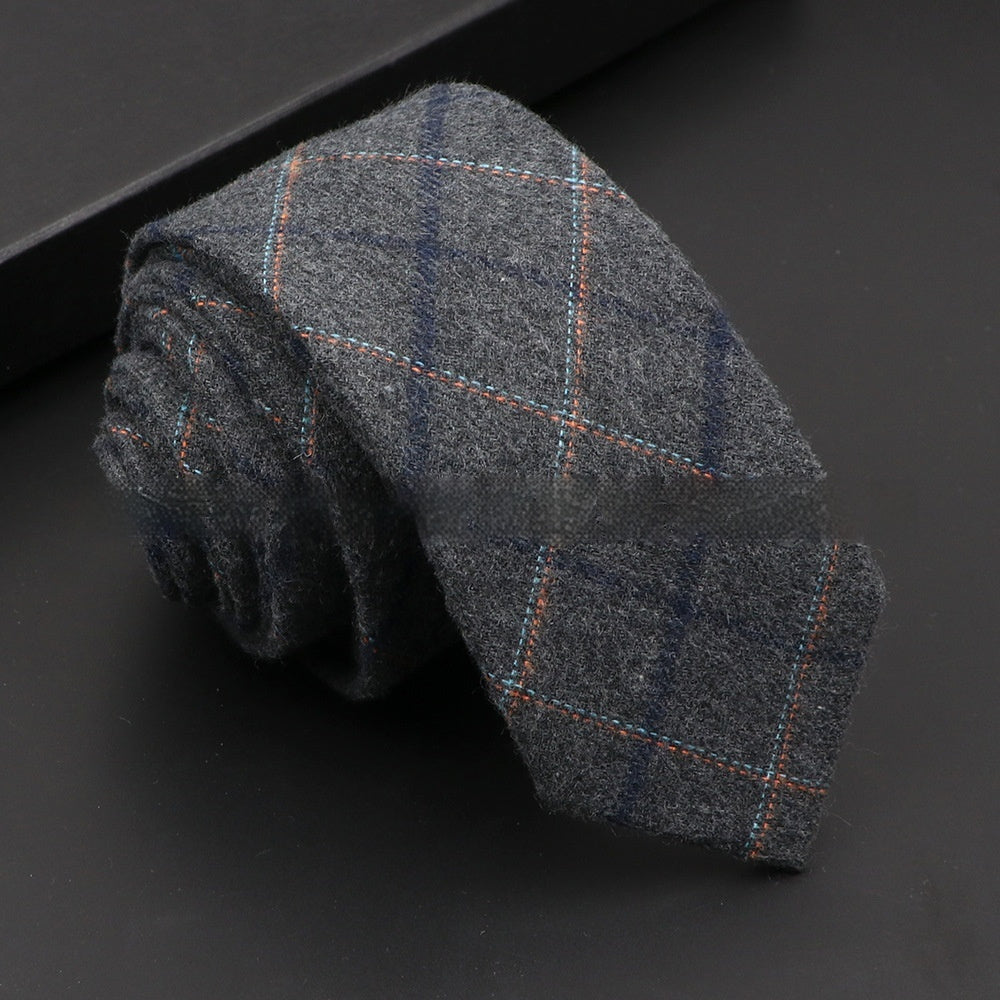 Artificial Woolen Necktie Korean Casual Accessories - ARCHSHOPE