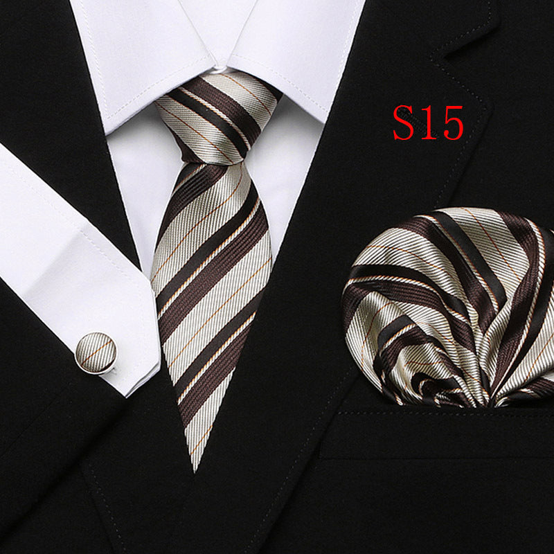 Paisley Series European And American Fashion Tie Three-piece Suit - ARCHSHOPE