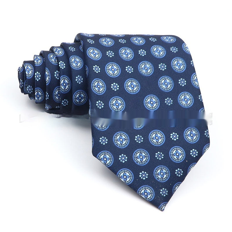 Business Polyester Men's Printed Workplace Tie - ARCHSHOPE