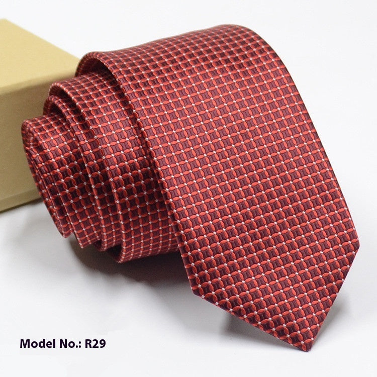 Fashion Exquisite Jacquard Tie Wedding Groom - ARCHSHOPE