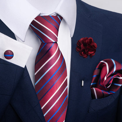 Men's Tie Suit Pocket Square Combo 8 - ARCHSHOPE