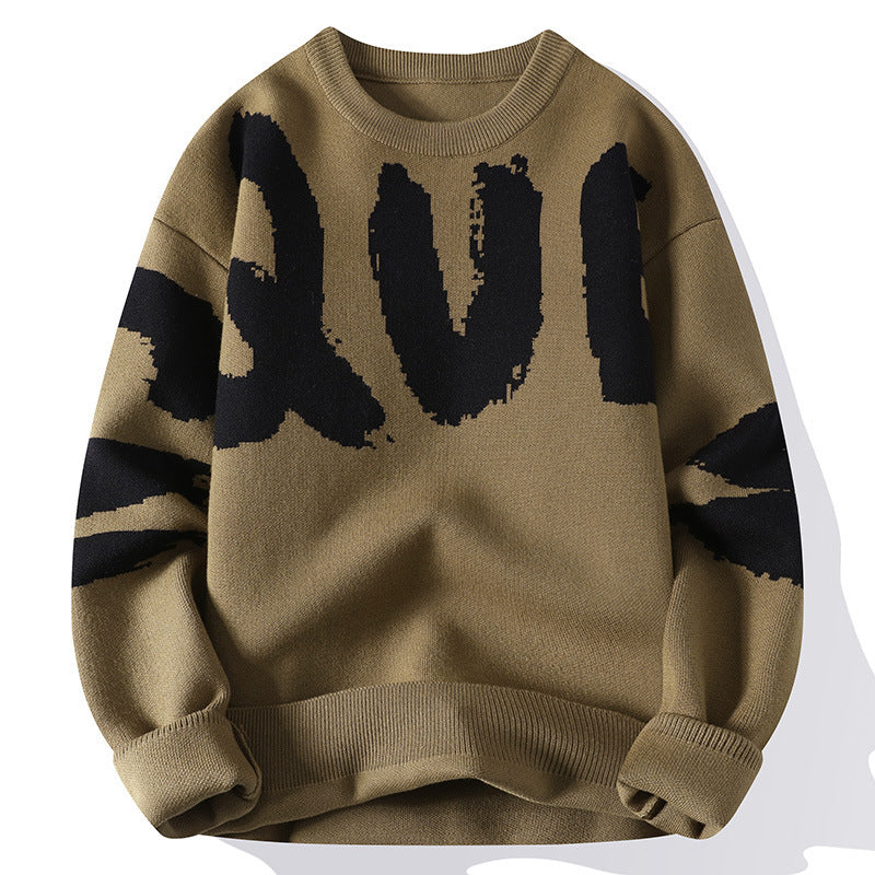 Pullover Herren Dicker Pullover Trendy