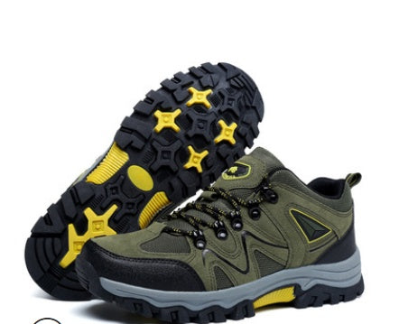 Outdoor Sports Men's Suede Low Top Hiking Shoes - ARCHSHOPE