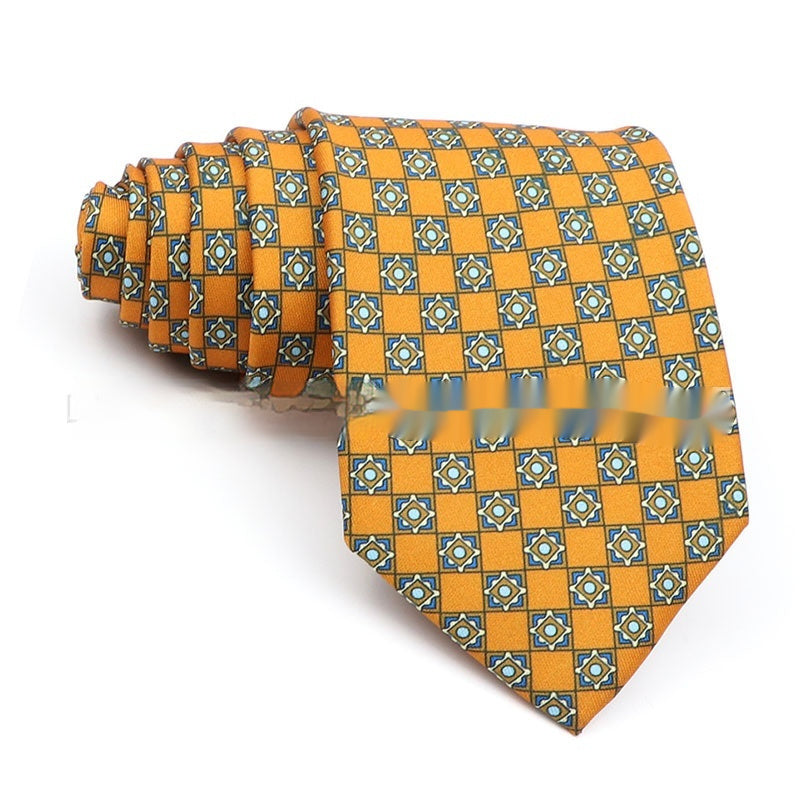 Business Polyester Men's Printed Workplace Tie - ARCHSHOPE