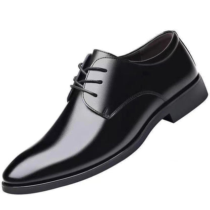 Chaussures en cuir décontractées pour hommes, style business et formel
