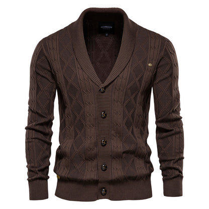 Pull cardigan homme tendance pull rembourré