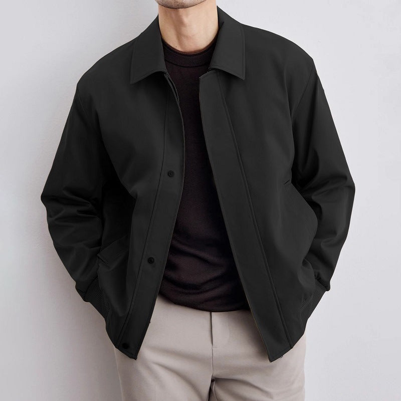 Spring And Autumn Men's Administrative Lapel Jacket - ARCHSHOPE
