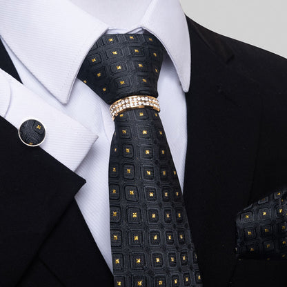 Multi Colored Striped Floral Mens Tie - ARCHSHOPE