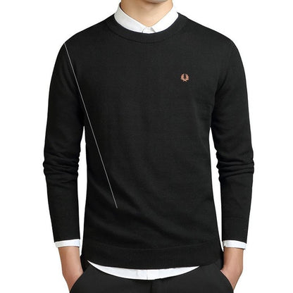 Pulls en coton tricotés pour hommes