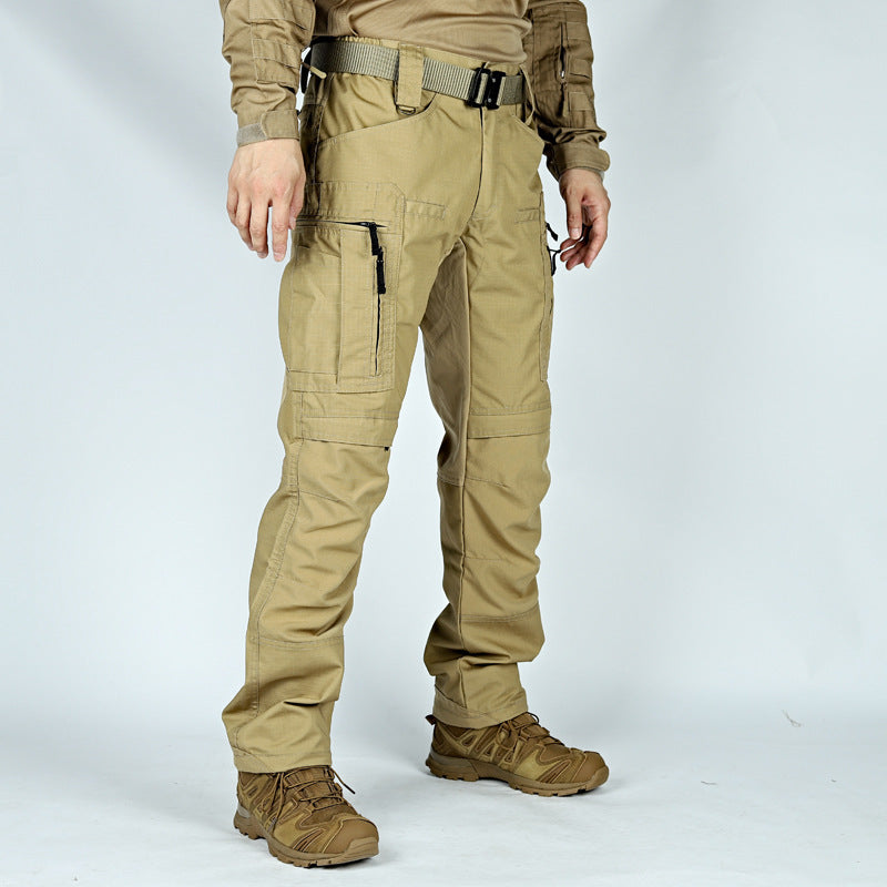 Genouillères tactiques P40 pour hommes, pantalons d'entraînement en plein air, ventilateurs militaires, résistants à l'usure, respirants, multi-poches