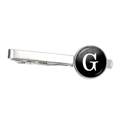 Letter Tie Clip Decoration With French Shirt - ARCHSHOPE