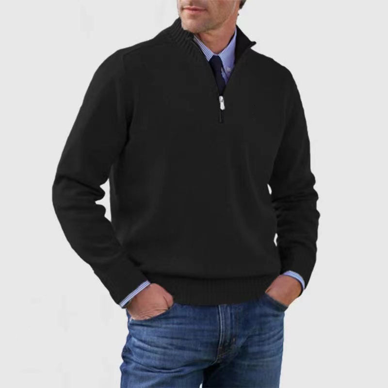 Men's Plus Size Knitwear Zipper - ARCHSHOPE
