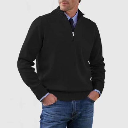 Men's Plus Size Knitwear Zipper - ARCHSHOPE