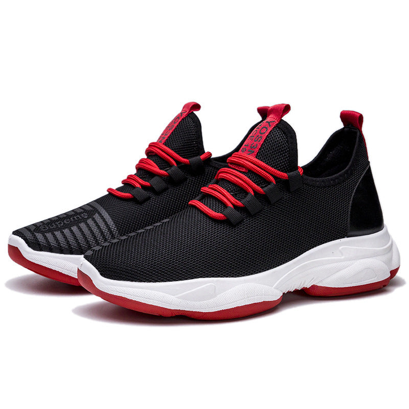 Männer Sneakers Schwarz Weiß Sportschuhe