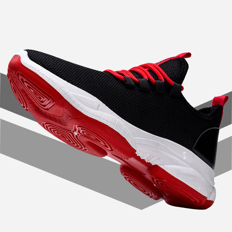 Männer Sneakers Schwarz Weiß Sportschuhe