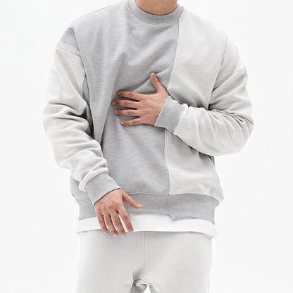 Pullover Round Neck Sweater Loose Men Clothes - ARCHSHOPE