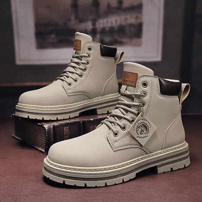 Martin Boots Herren Britischer Stil Retro