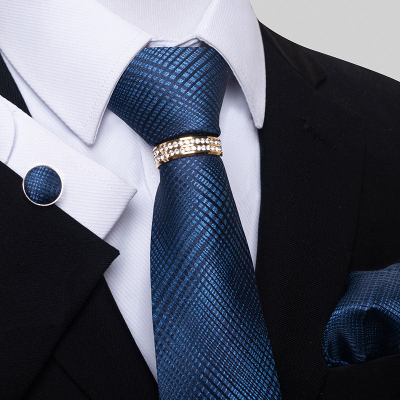 Multi Colored Striped Floral Mens Tie - ARCHSHOPE