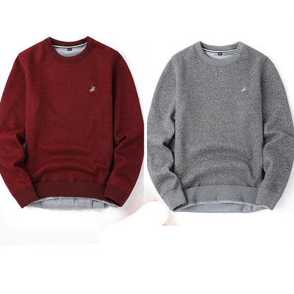 Pull Homme Automne Hiver Plus Velours Épaississant Base