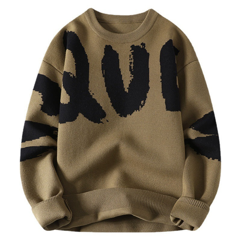 Pullover Herren Dicker Pullover Trendy