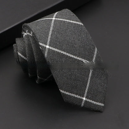 Artificial Woolen Necktie Korean Casual Accessories - ARCHSHOPE