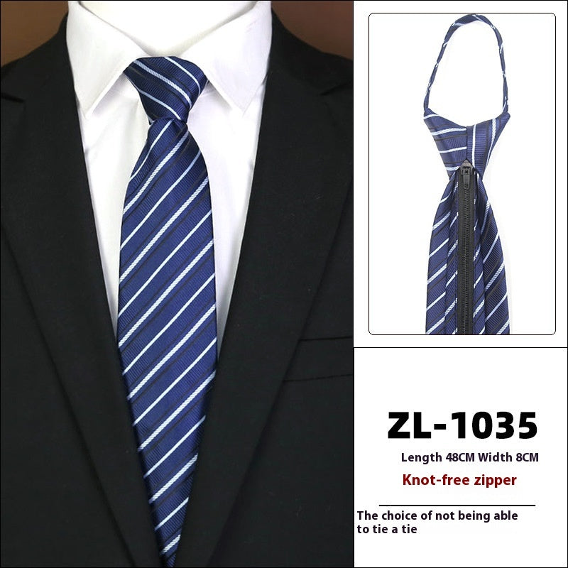 Men's Formal Wear Business Zipper Tie-free - ARCHSHOPE