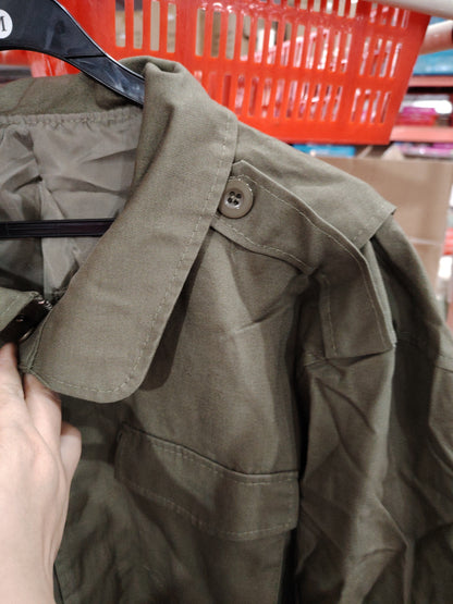 American Heavy Industry Vintage Overalls Jacket Men